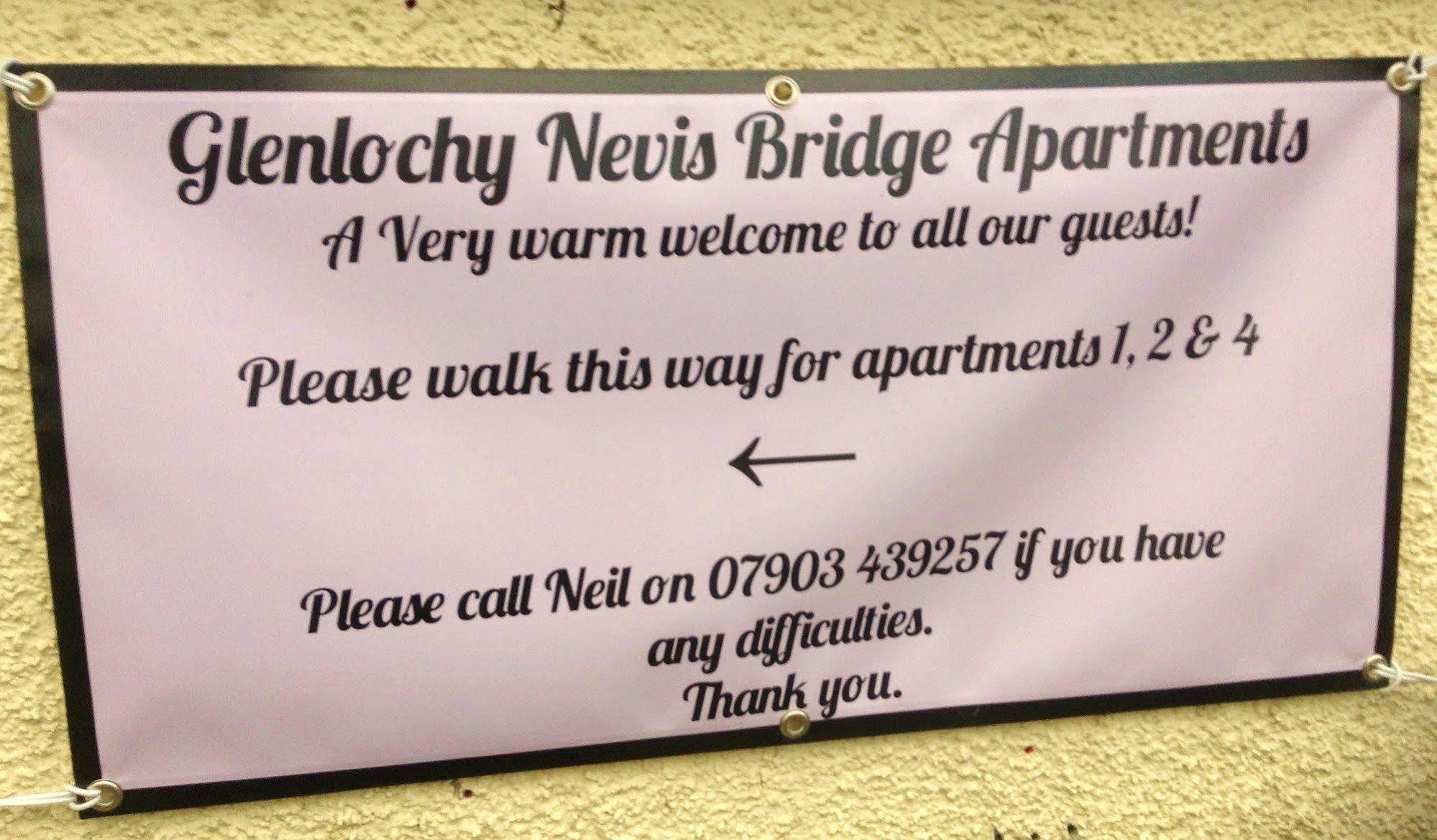 פורט ויליאם Glenlochy Nevis Bridge Apartments מראה חיצוני תמונה
